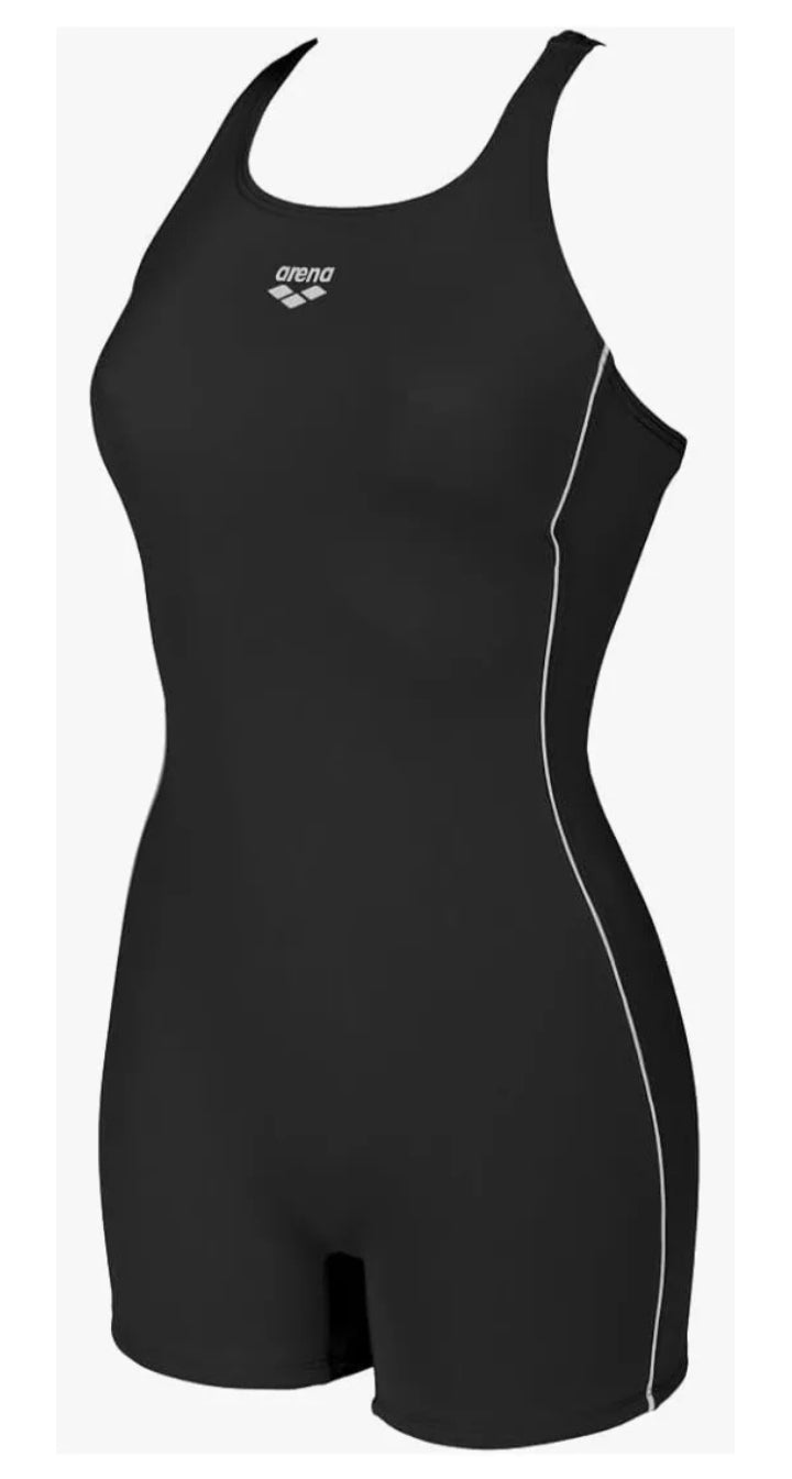 arena Combi-Short Badeanzug W Performance Finding HL R Swimsuit, Schwarz