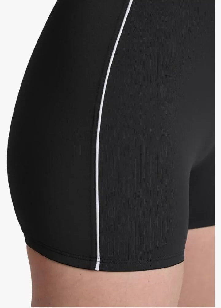 arena Combi-Short Badeanzug W Performance Finding HL R Swimsuit, Schwarz